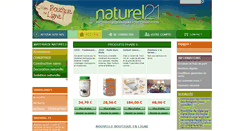 Desktop Screenshot of materiaux.ecologiques.naturel21.com