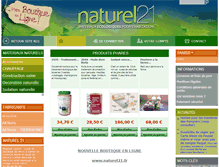 Tablet Screenshot of materiaux.ecologiques.naturel21.com